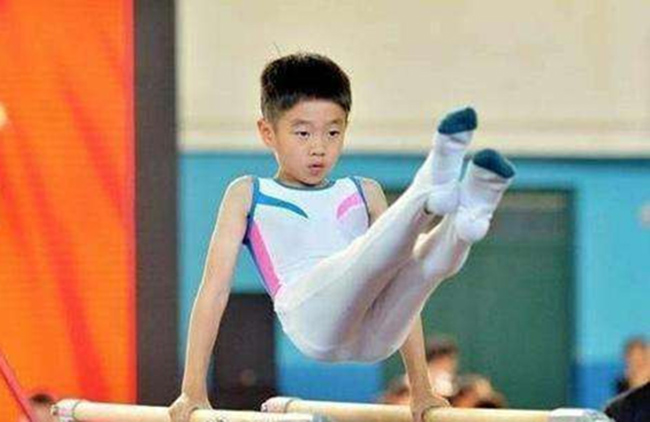 杨阳洋体操赛获奖 小小年纪继承父业赛场首秀表现不俗