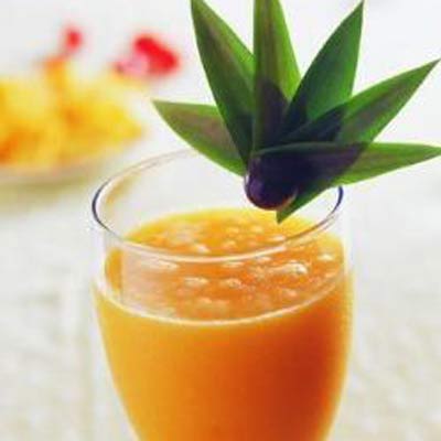 木瓜橘子汁 