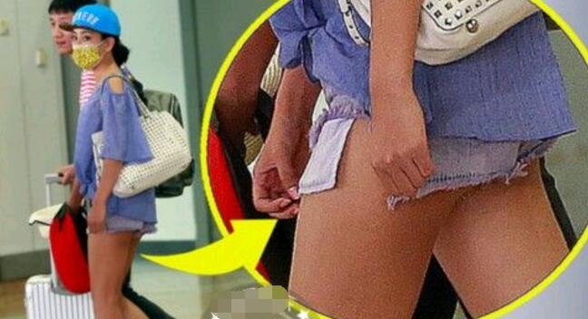 马苏紧身裤尴尬 马苏走光私密部位险些暴露却被质疑为炒作