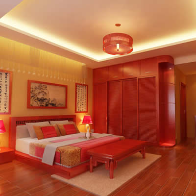 卧室不宜用红色为基调