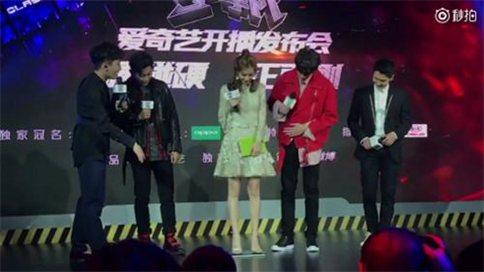 《机器人争霸》发布会Angelababy现场称体重只有46kg 杨幂和baby谁更轻?