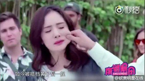 《机器人争霸》发布会Angelababy现场称体重只有46kg 杨幂和baby谁更轻?