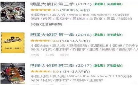 我是大侦探和明星大侦探哪个更好看两者是什么关系