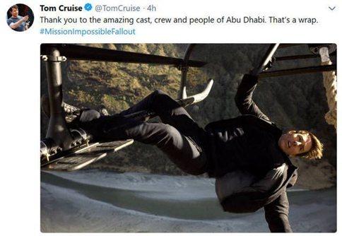 《碟中谍6》正式杀青这次阿汤哥还能给我们惊喜么?