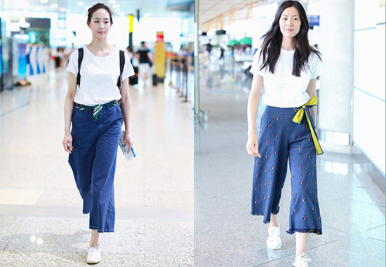 吴昕回应造型被嘲觉得OK 讲真你需要看看这些明星的阔腿裤搭配