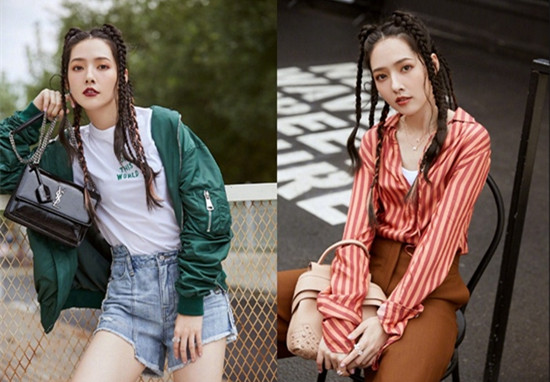 AngelBaby绑整头彩辫个性十足 明星脏辫合集看谁更前卫个性