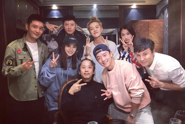 跑男团王祖蓝庆生