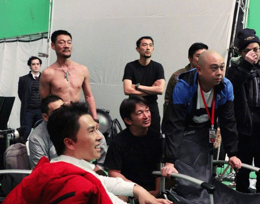 甄子丹新戏工作照