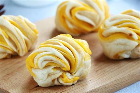 南瓜花卷的做法