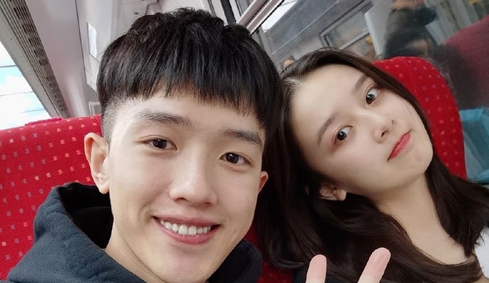演员陈帅与女友李博洋