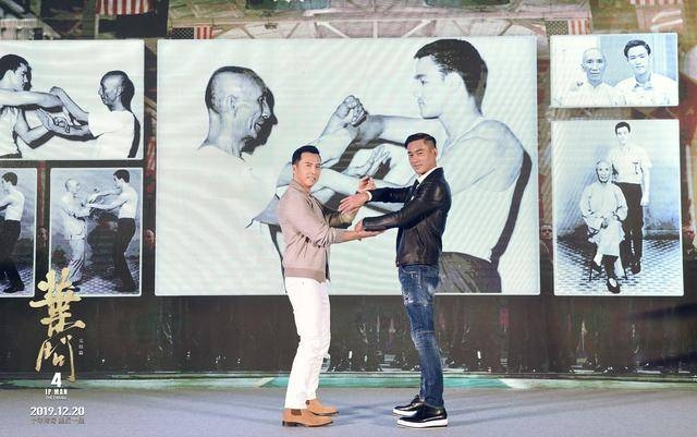 《叶问4》成甄子丹最后一部功夫片 还原叶问李小龙“师徒同框”