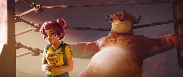 《怪兽训练营》曝光全球首款海报 废柴怪兽热血出击迎战摔跤霸主