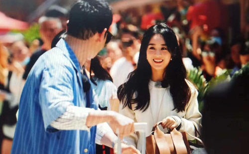 赵丽颖黄晓明买菜