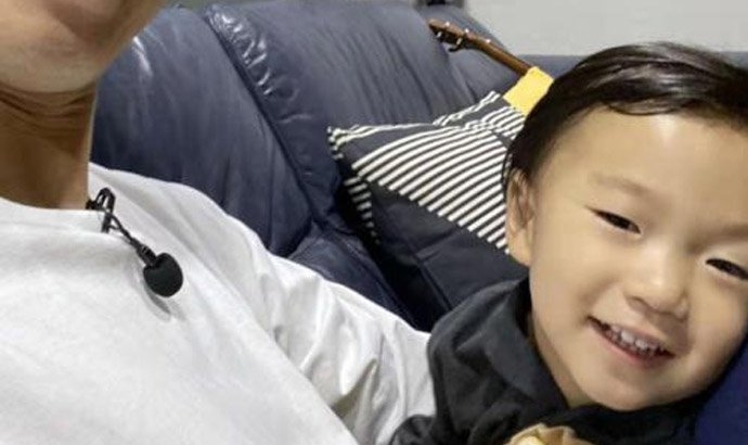 姜Gary教儿子说中文